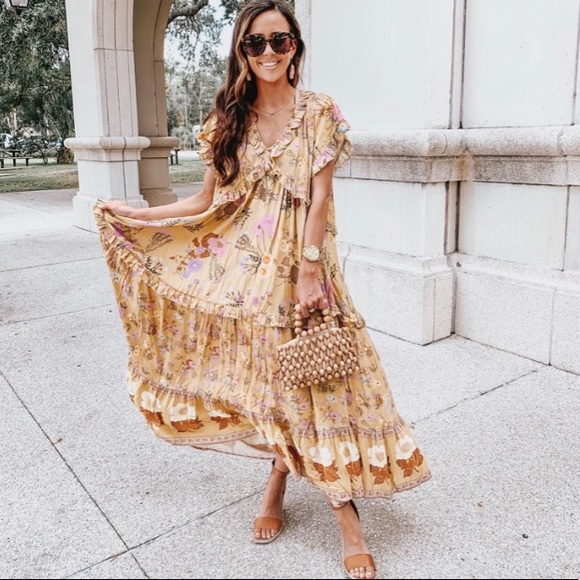 🌿 Spell Wild Bloom Dress • NWT • Size S - Picture 2 of 13